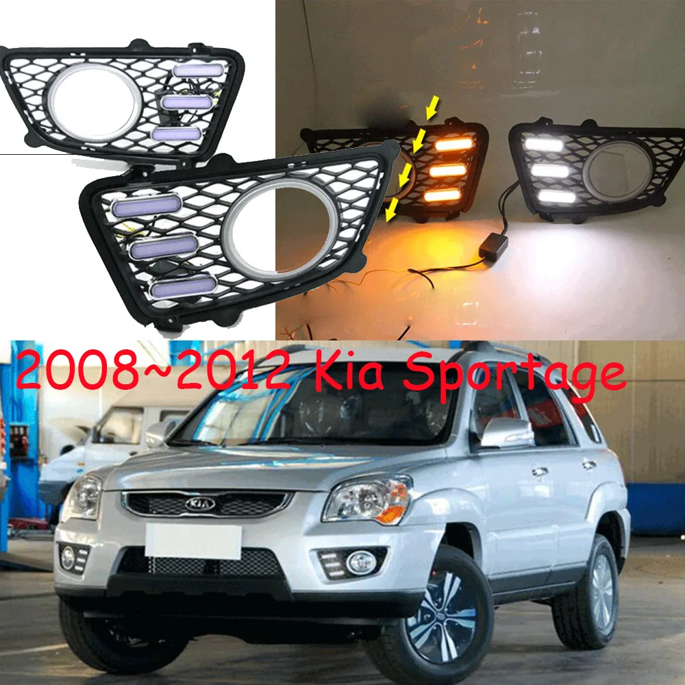 LED,2007~2013 KlA Sportage daytime Light,dynamic,Sportage fog light,Sportage headlight;soul,k5,sorento,kx5,Sportage headlight