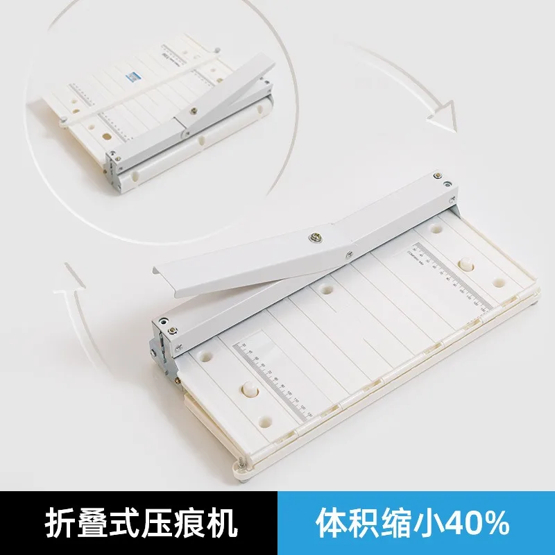 Manual creasing machine A3 small folding machine picture album business card book contract book spine creasing machine