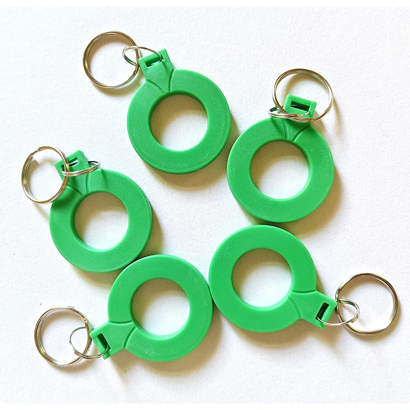 10pcs/Lot CUID Android App MCT Modify UID Changeable NFC 1k s50 13.56MHz Keyfob Block 0 Writable ISO14443A Smart Chip Tag