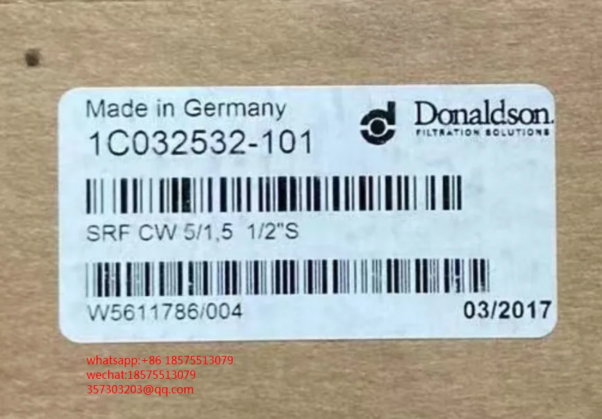 

For Donaldson 1C032532-101 Filter Super Filter Element New 1 Piece