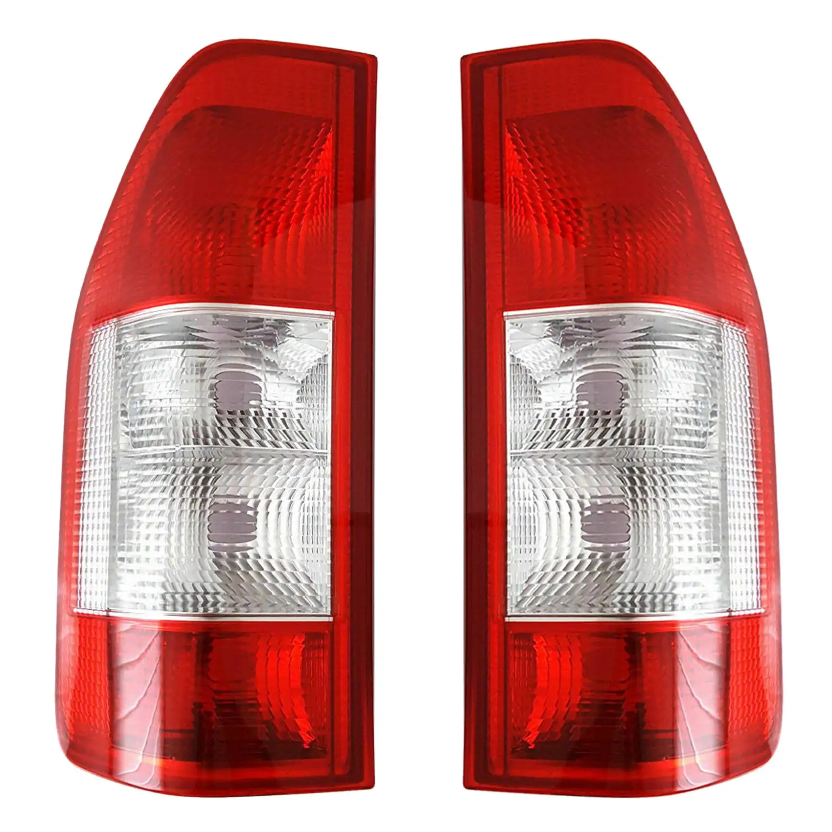 

A15Z-1Pair Car Tail Lights for Mercedes Sprinter 1995- 2006 Truck Taillight Assembly Without Bulb Rear Brake Stop Tail Lamp