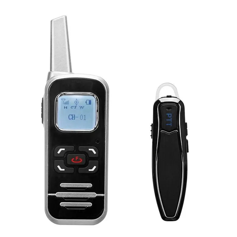 SWXF T-BL6 Two Way Radio 32 Channel 400-520Mhz with LCD Display Ham Radio MINI Bluetooth Walkie Talkie