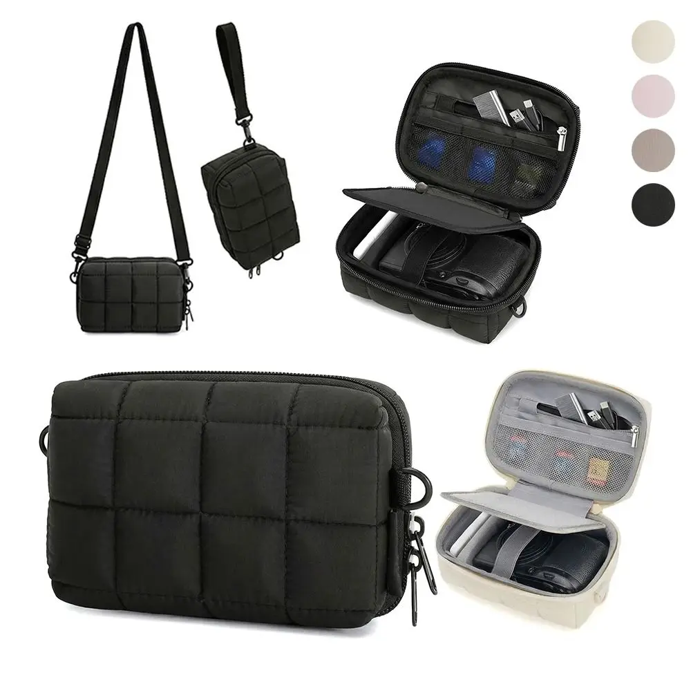 Digital Camera Case Lightweight Puffy Camera Insert Pouch Soft Thickened Storage Bag Outdoor Photography