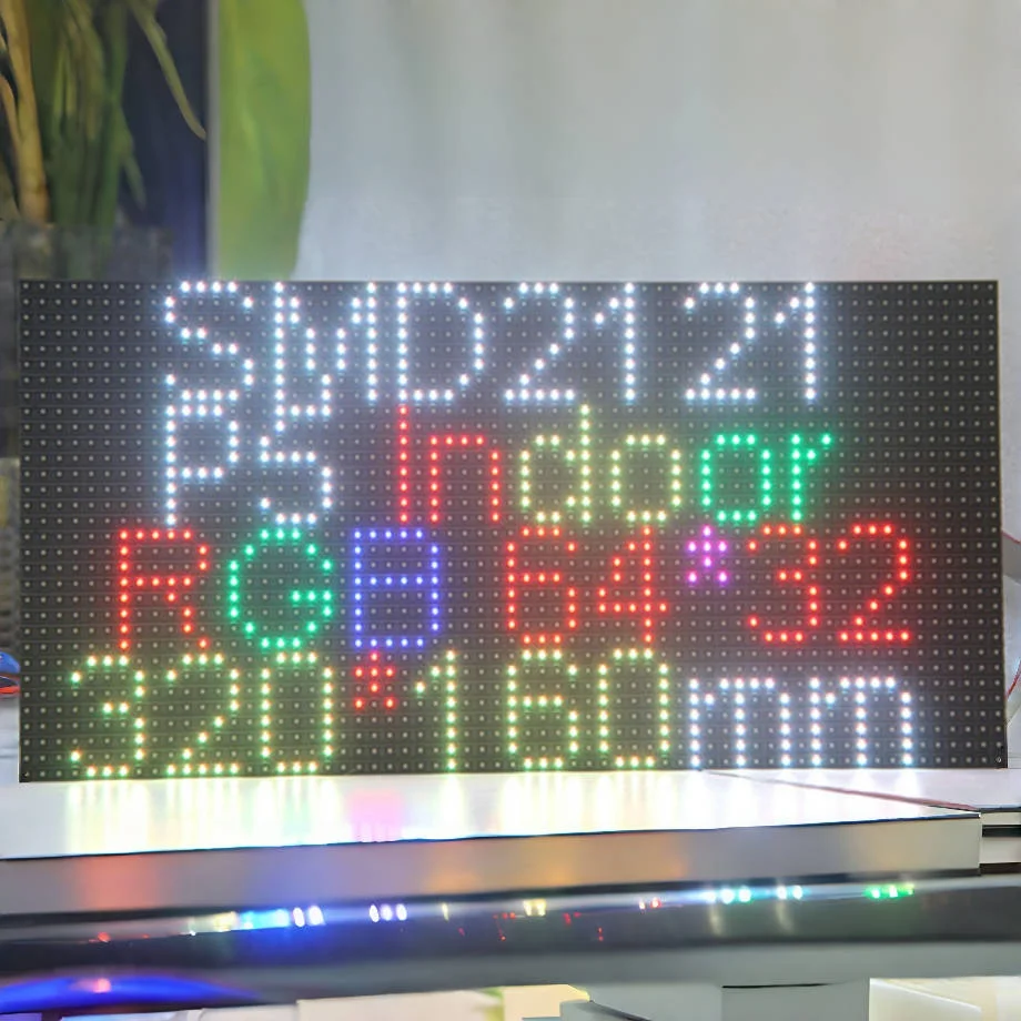 P5 LED Module Large Screen Indoor Panel 320x160mm 64*32 Dots 1/16 Scan Panel Matrix for Advertising Scrolling Message Sign