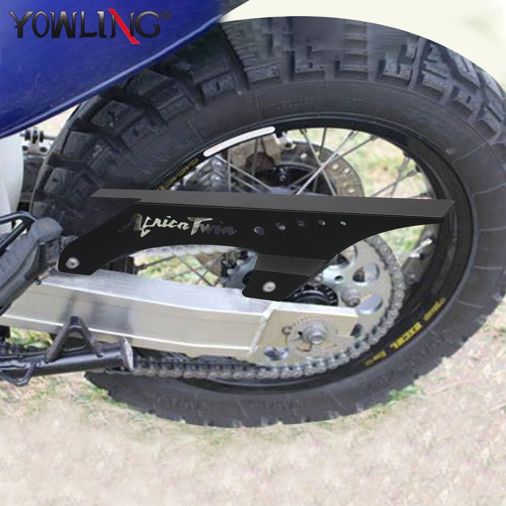 

For Honda XRV650 Africa Twin 1988-1989 Motorcycle Accessories Chain Guard Cover Sprocket Protector XRV750 Africa Twin 1990-2004