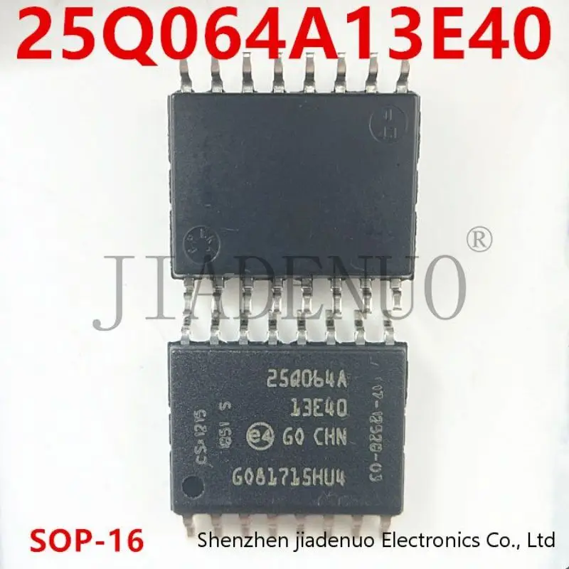 (5-10pcs)100% New N25Q064A13E40 13E40 screen printing 25Q064A new SOP16 chipset