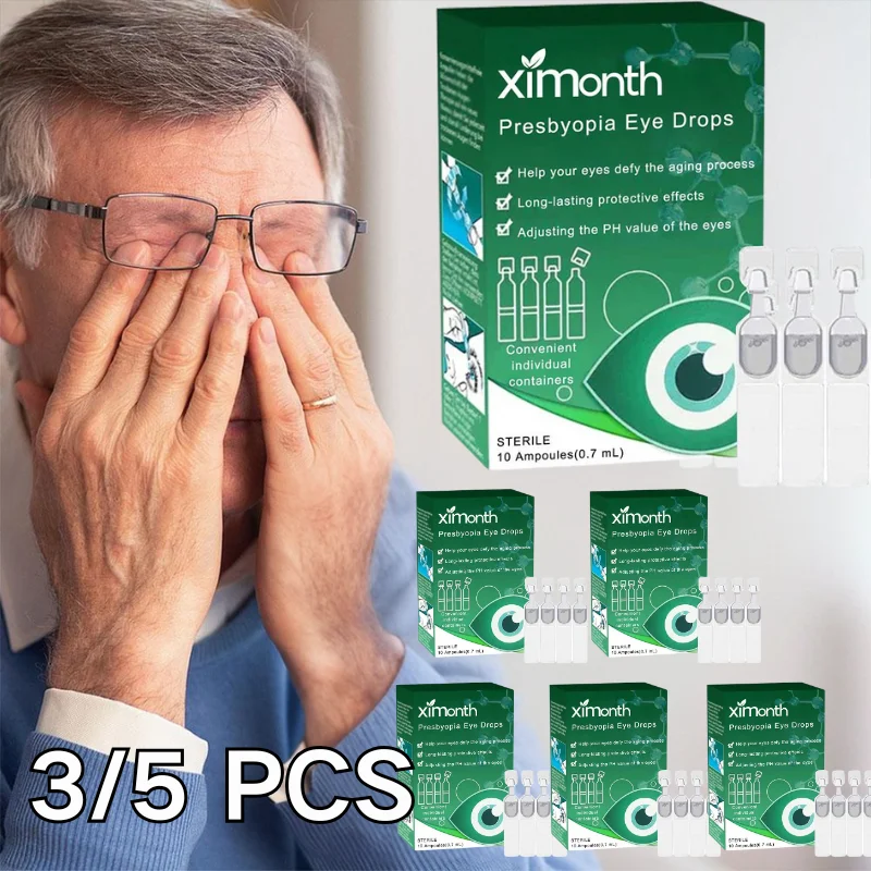 

Пресбиопия, восстановление зрения, капли для глаз, визуальное улучшение, сыворотка для глаз, очищающая детокс, снимает дискомфорт, уход за глазами