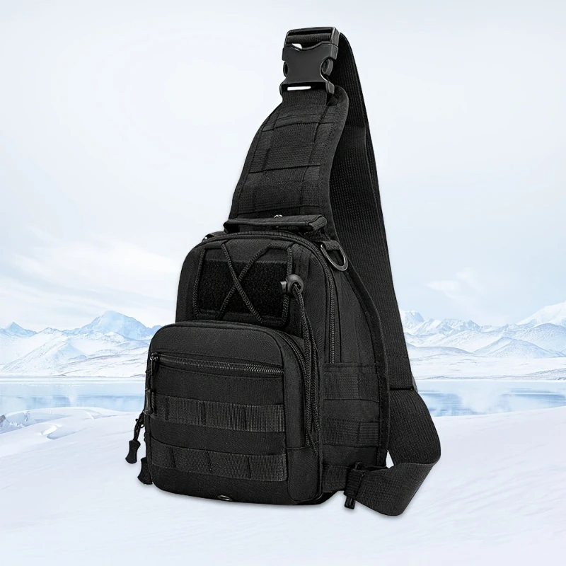 

Multi-functional Handiness Chest Bags Men's Simple Side Travel Chest Bags Outdoor PU Bag Del Paquete MHXB