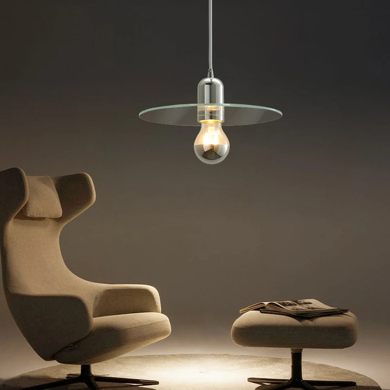 New Simple Fashion Restaurant Bar Network Red Ins Living Room Retro Bedroom Bedside Chandelier Modern Bedside Chandelier Bedroom
