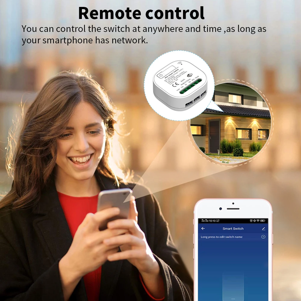 Tuya WiFi Smart Self-Powered L - đánh giá và giá Smart Home Switch