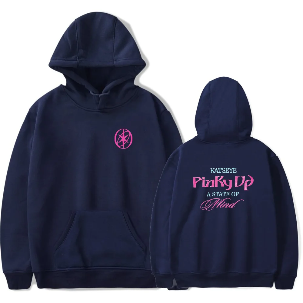 Katseye Pinky Up Hoodie New Album Hoodie 2026 Merch Long Sleeve Unisex Pullover Clothing Sweatshirt