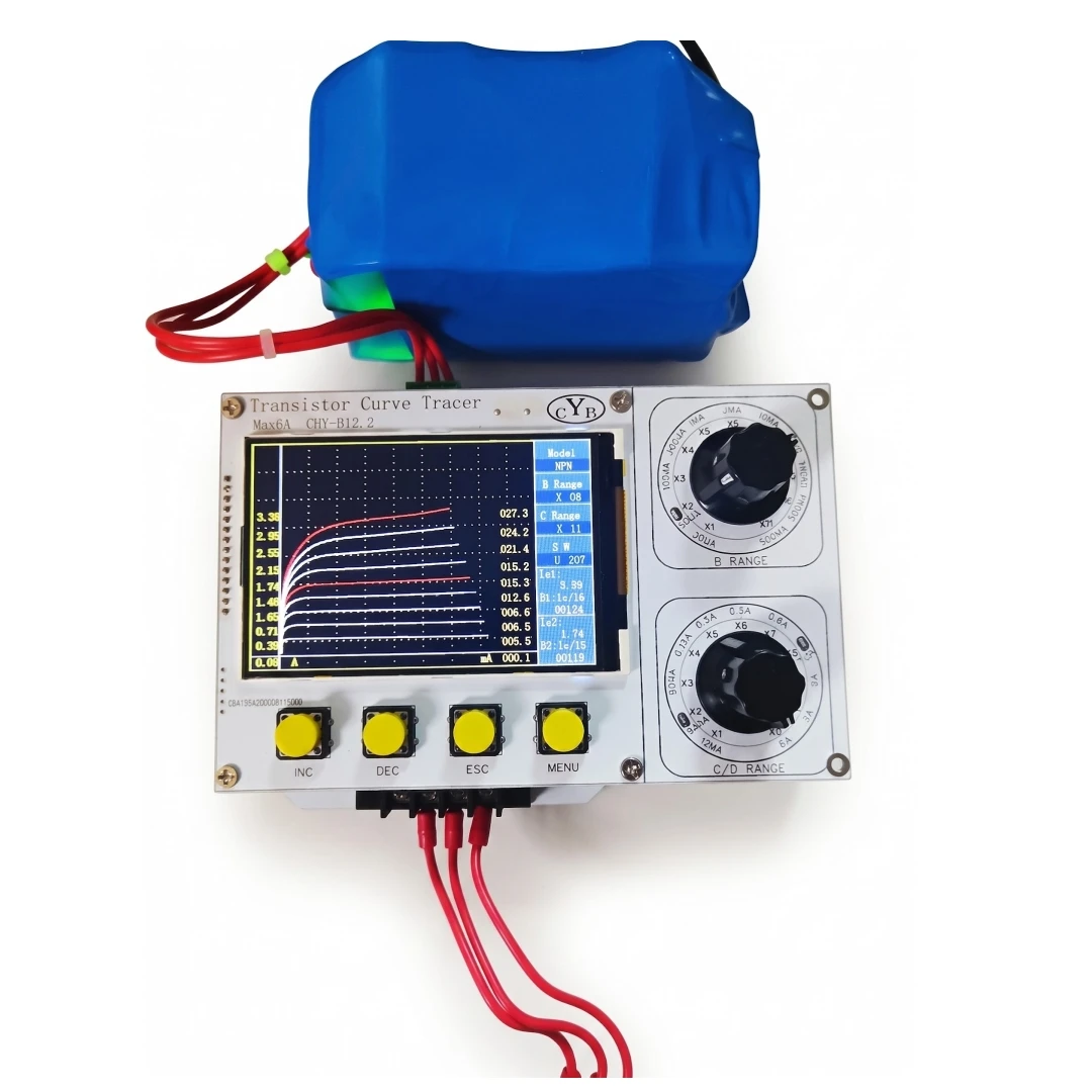 New Transistor Illustration Instrument Characteristic Curve Tester Collector Current 5A max Support Thyristor
