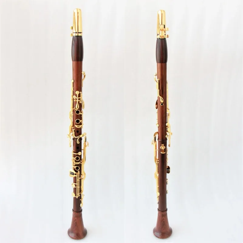 professional german system clarinet rosewood turkish g clarinet18 key gold plated high end turkish clarinet