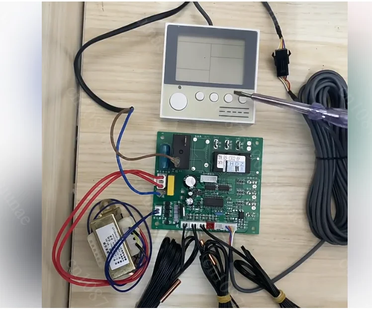CC570 WiFi Heat Pump Controller Board Universal EEV Control PCB Replacement Spare Part for Water Heating Equipment Repair