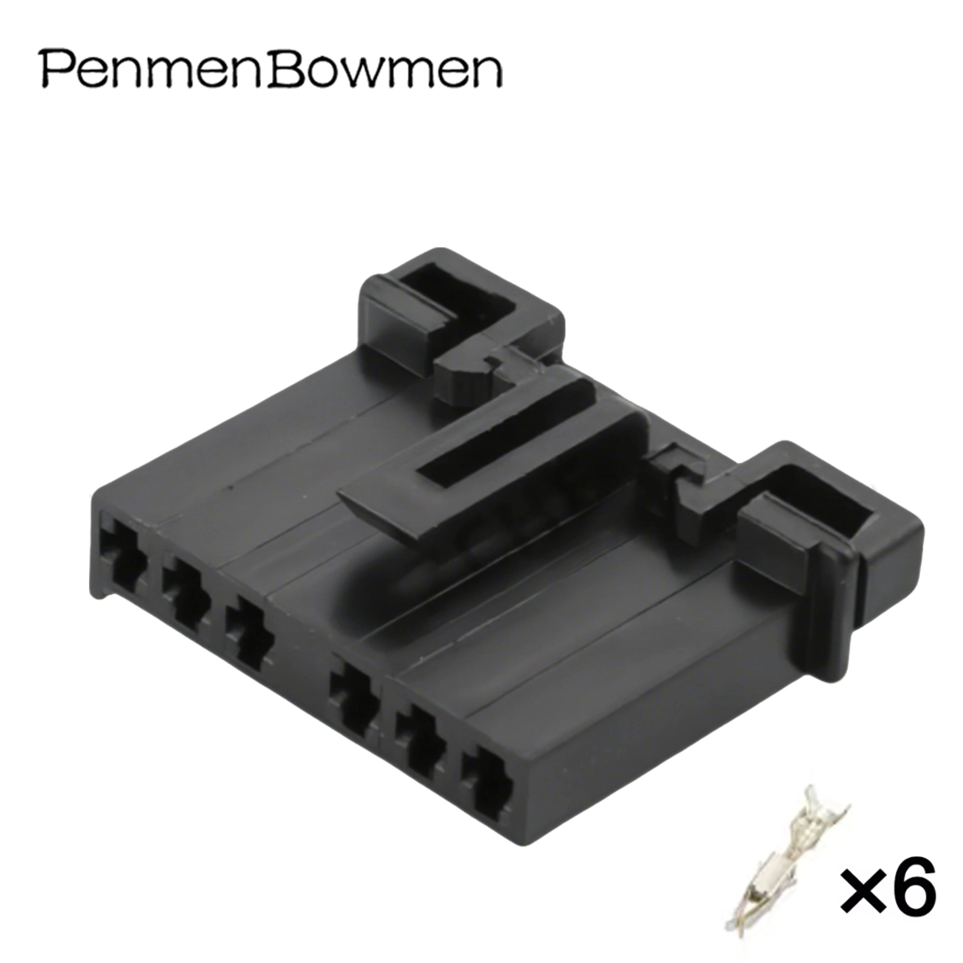 

1 Set 6 Pin Car Rear Taillights Turn Lamp Line Board Electrical Cable Connectors Wire Harness Plug DJ7065-2.8-21 For Ford