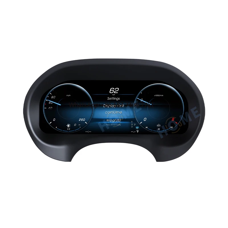 

Wireless CarPlay Car Instrument Display Digital Dashboard Screen for . VITO W447 2016-2023 Virtual Panel Speedometer
