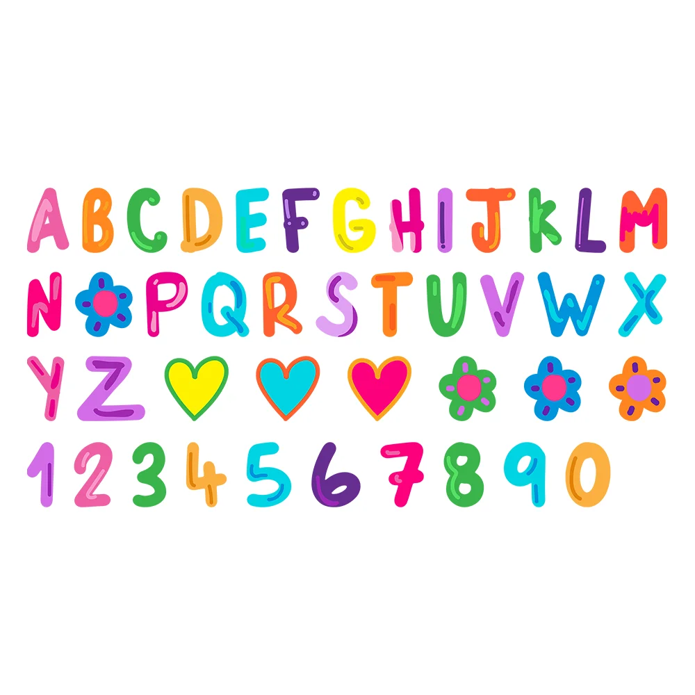

Bonita Alphabet UV DTF Transfer Stickers Adhesive Decals For DIY Libby Glasses Coffee Cup Mug Craft
