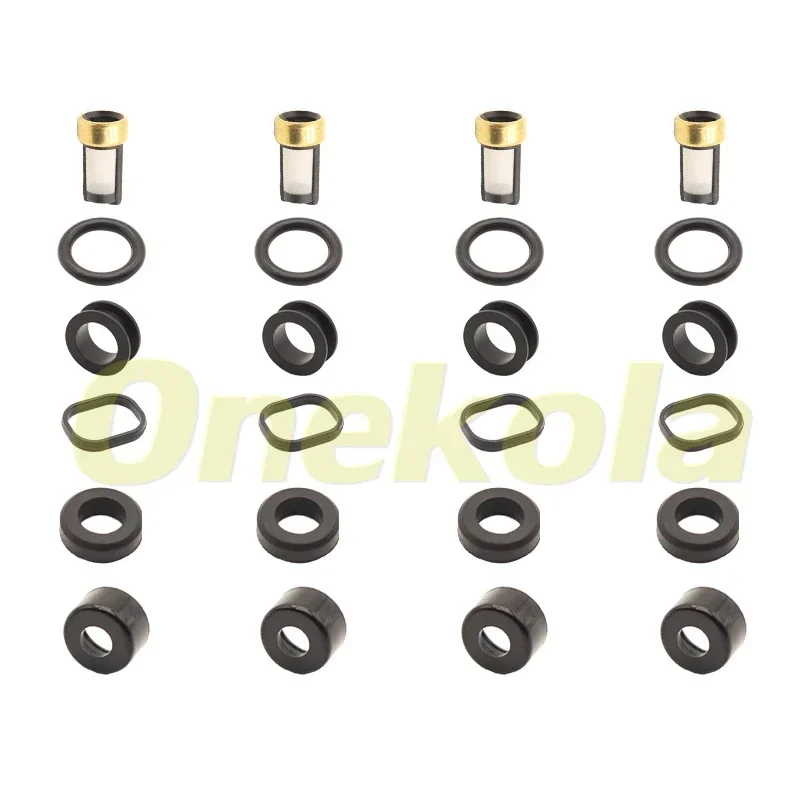 Fuel Injector Seal O-Ring Kit Seals Filters for 23250-50040 98-05 Toyota Lexus 4.7L V8 23209-50040