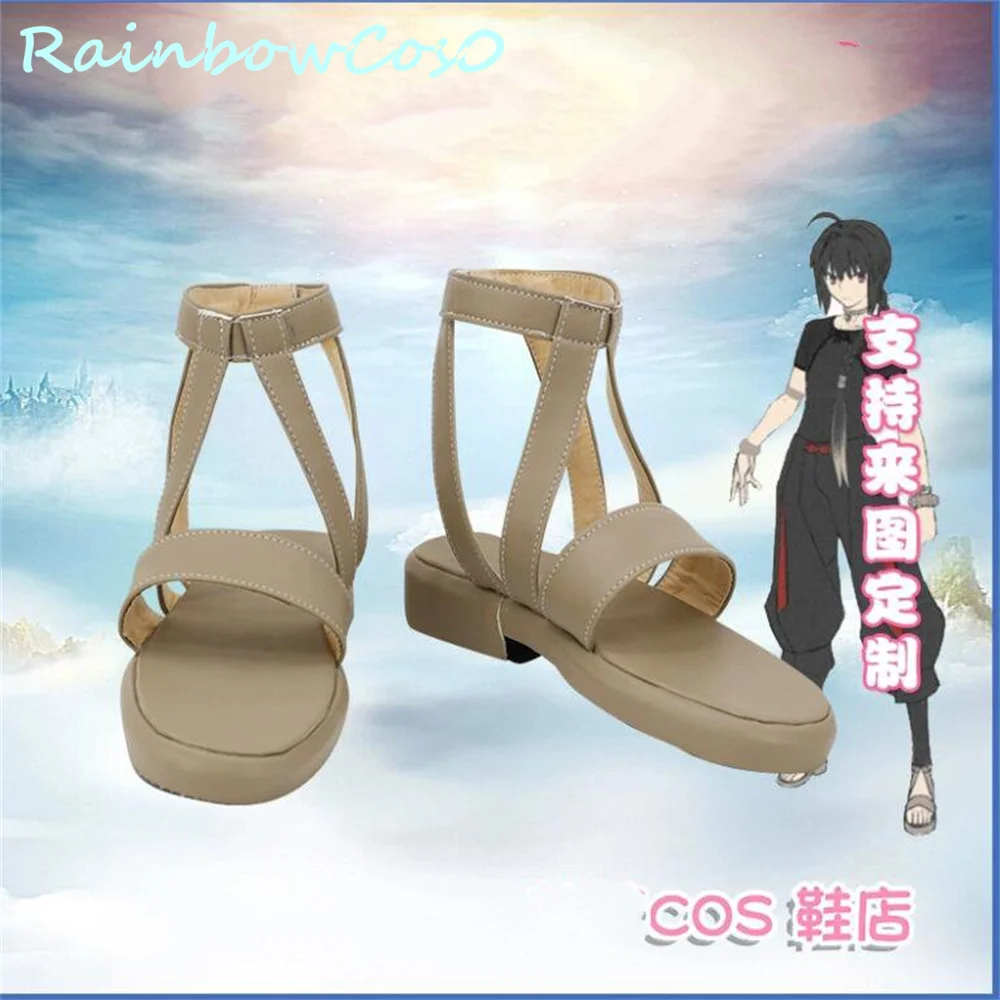 

Saber Fate Samurai Remnant Обувь для косплея Сапоги Игра Аниме Хэллоуин Рождество RainbowCos0 W3748