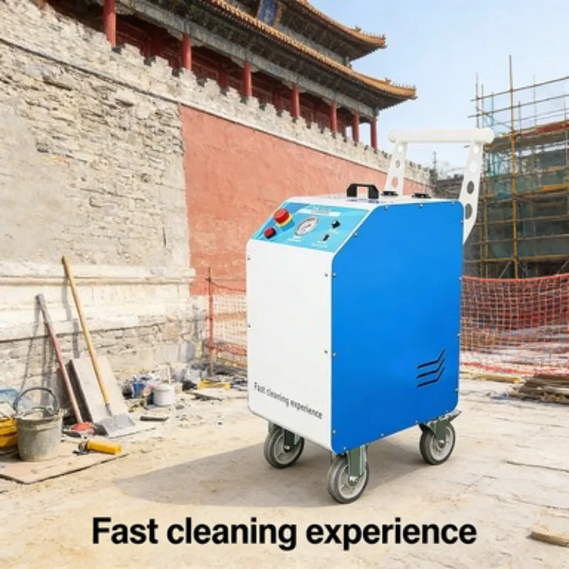 

Dry Ice Blasting Equipment for Auto Body Shop Paint Overspray Cleaning