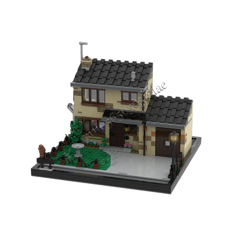 388 قطعة MOC المدينة الحديثة عرض الشارع 4 محرك مشهد بناء نموذج لتقوم بها بنفسك مخصص لغز التكنولوجيا الإبداعية الجمعية الاطفال اللعب الهدايا