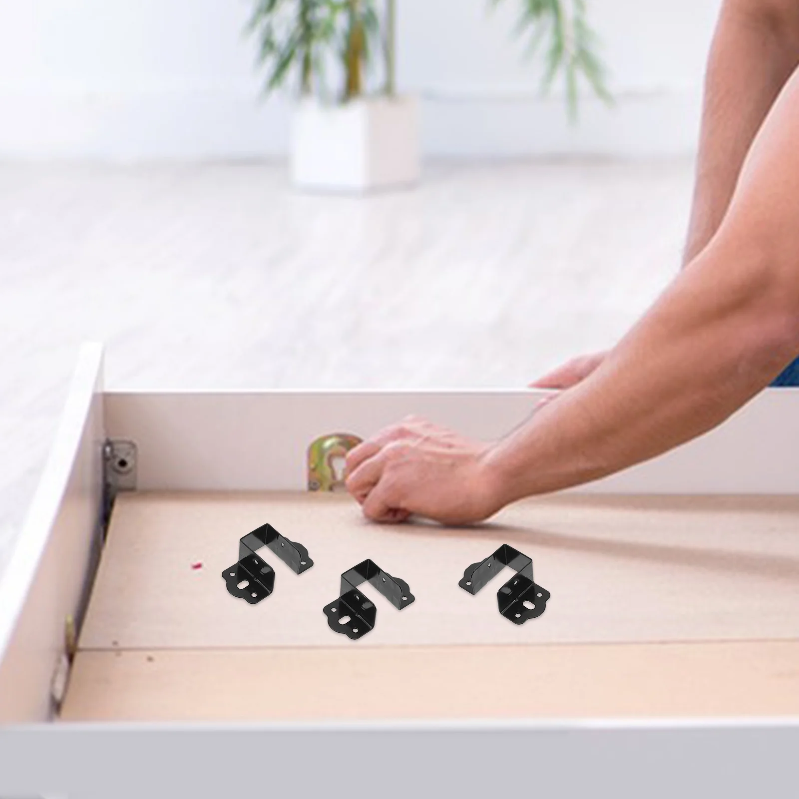 4 шт. аппаратные аксессуары, утолщенные кронштейны для поручней кровати, сверхпрочные металлические крепления, прочная пряжка для петли кровати для длительного использования