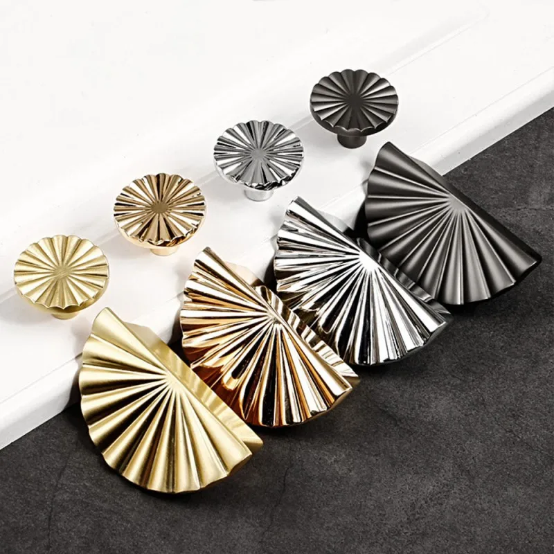 Daisy Furniture Handles Nordic Light Luxury Cabinet Drawers Handle Modern Simple Wardrobe Door Knob Kitchen Accessories Hardware