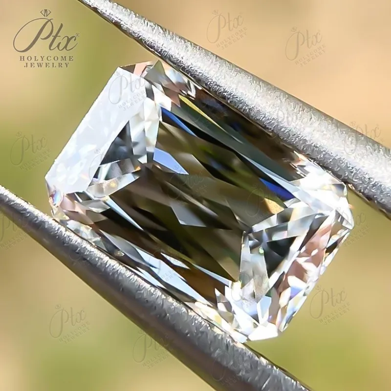 

Crisscut Shape 2.03/2.04CT Lab Grown Diamond Top Gemstone CVD HPHT VS1 IGI Certificate Necklace Charms DIY Material Jewelry