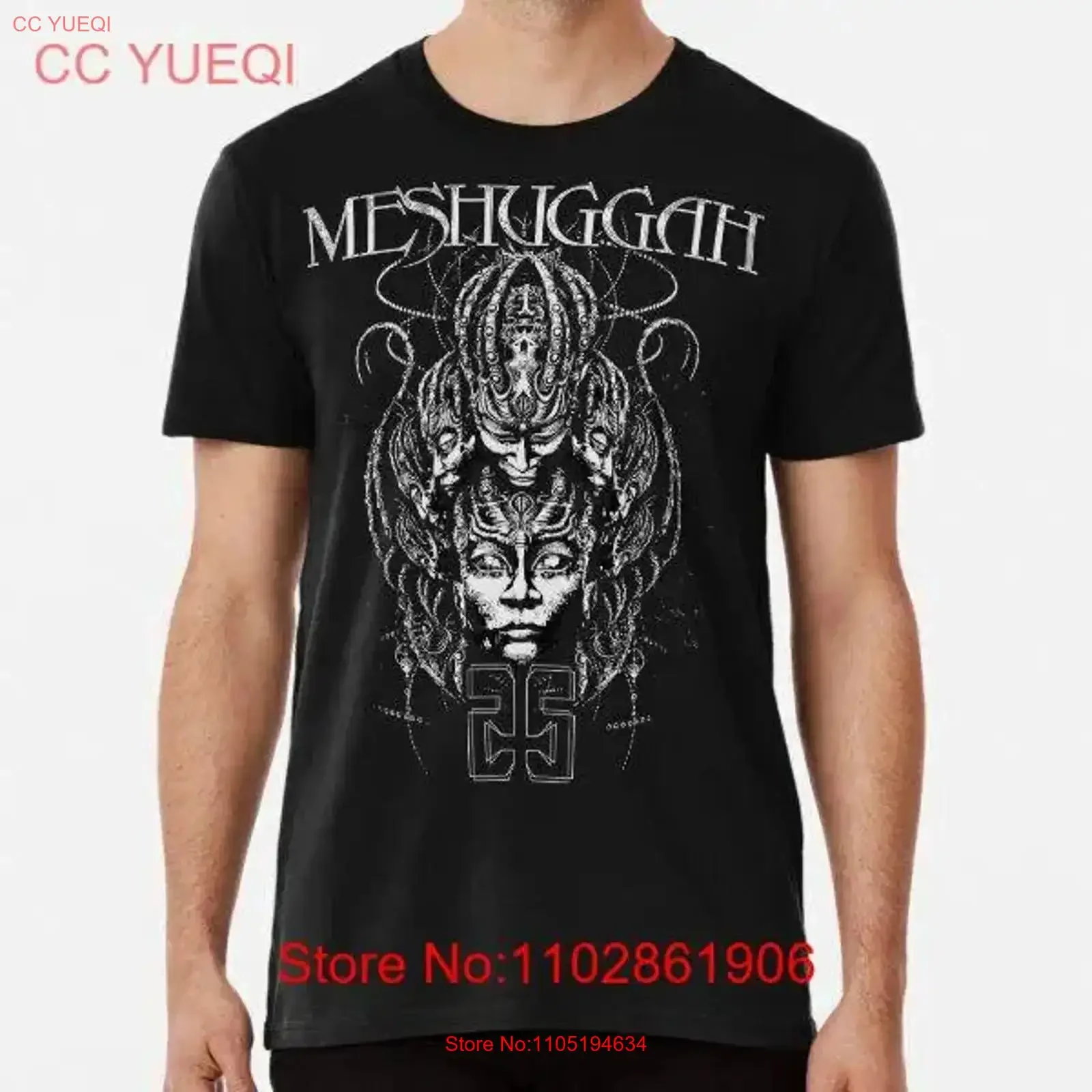 New Design Special Meshuggah Made in USA T Shirt Size S 5XL vintage Washed Comfortable Breathable streetwear