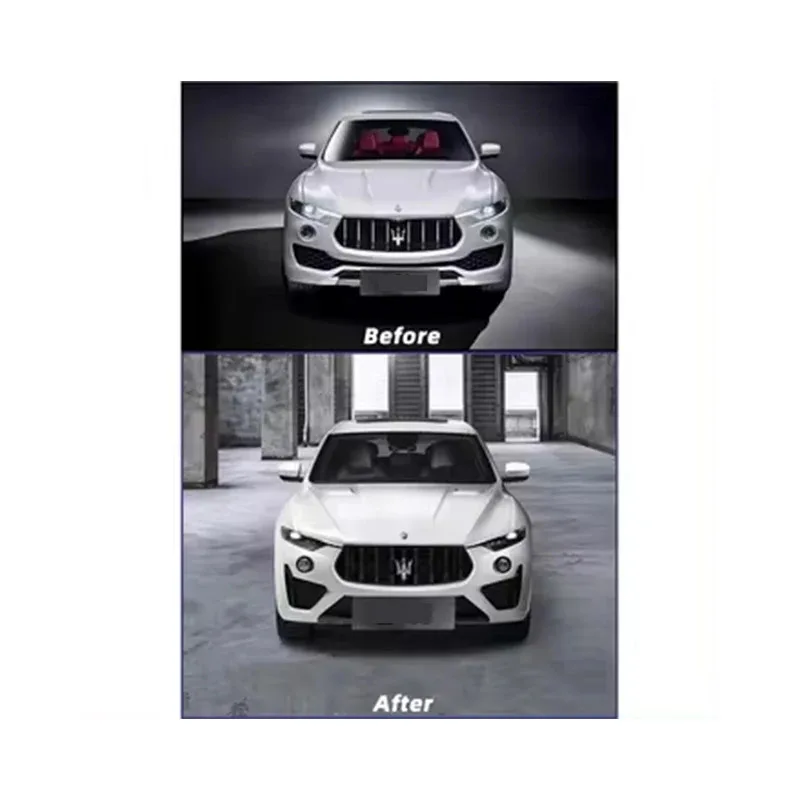 Clrak AutomobileHot Sale New Front Rear Bumper Front Lip Grille With Taillight 2021 for  Levante Trofeo Bodykit