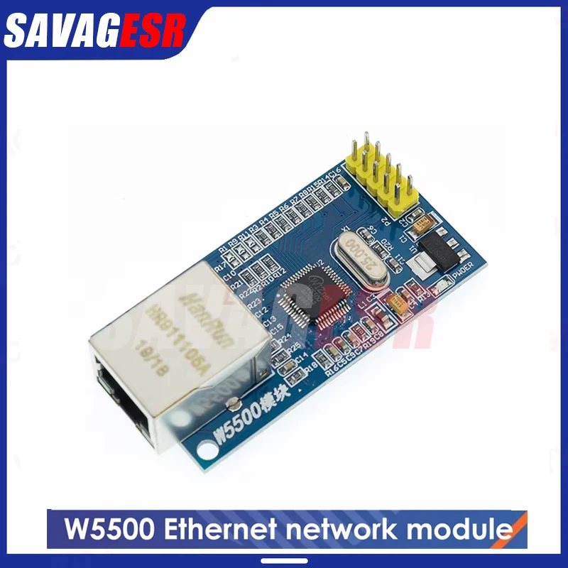 W5500 Ethernet network module hardware TCP / IP 51 / STM32 microcontroller program over W5100