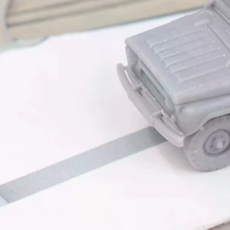 

1 шт. масштаб 1/144 УАЗ-469 4x4 серый свет комплект модели транспортного средства 3D печатная масштабная орнамент модель автомобиля украшение дома