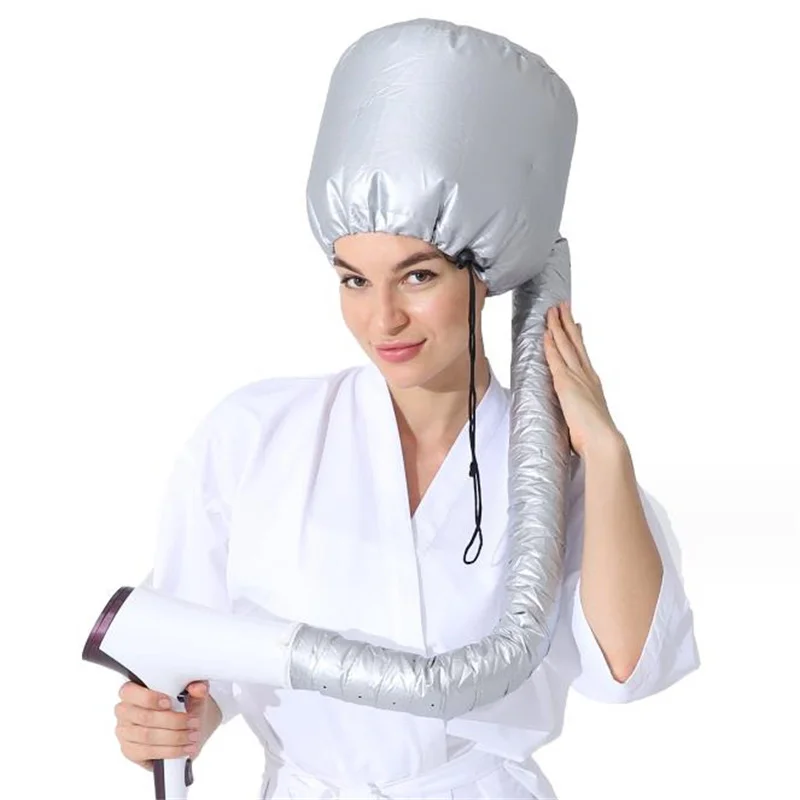 1PC Hair Drying Cap Hair Dryer Caps Hair Perm and Dye Styling Warm Air Adjustable Drying Hood Home Hairdressing Salon Tool
