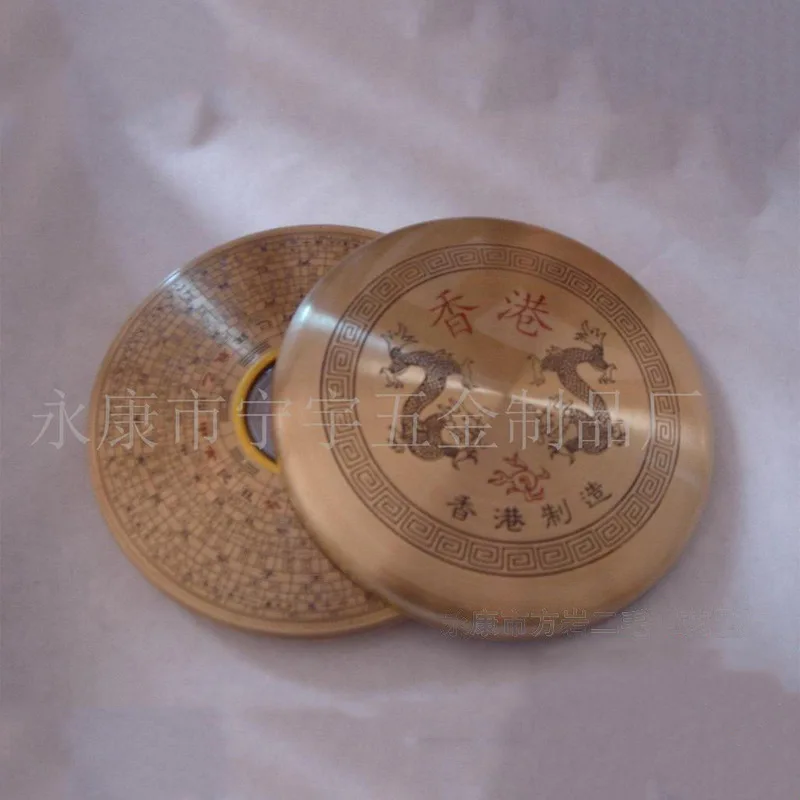 Feng Shui Compass Retro Compass Hong Kong Compass Feng Shui supplies portable portable portable implement