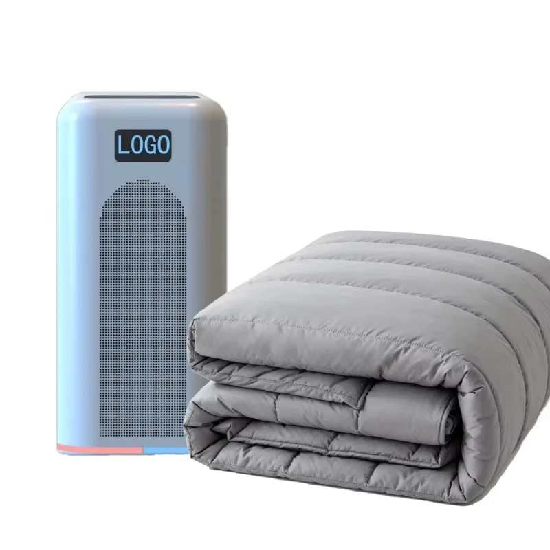 Custom Water Circulation Cold Blanket Dual Zone Control Heating and Cooling Blanket for Hot Sleepers