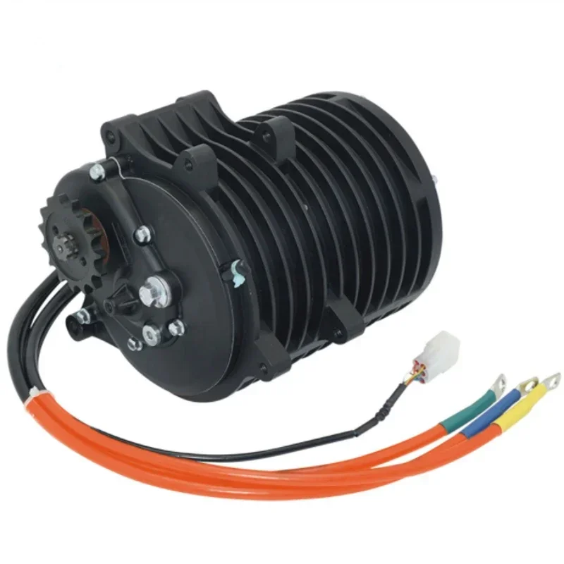 

Hot Sales138 3000W V3 70H 5500W Max Continuous 72V 100KPH Mid Drive Motor For Electric Motorcycle