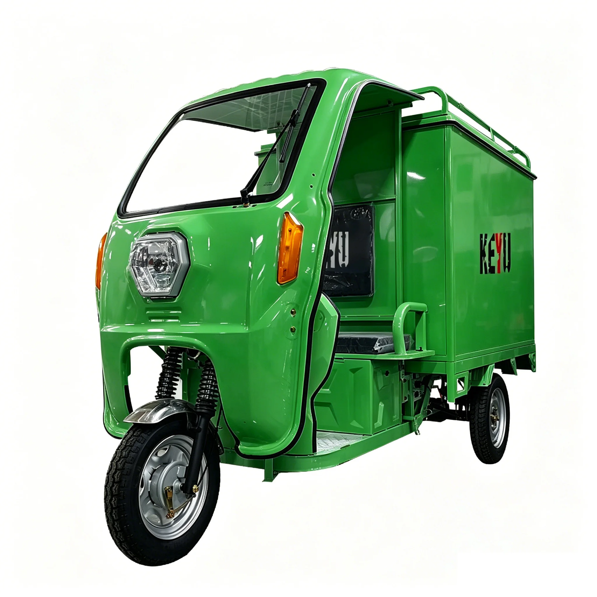 Electric Cargo Trike Tricycle with Box Enclosed Last Mile Delivery