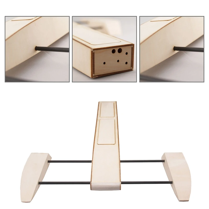 قارب سريع للتحكم عن بعد مع جهاز تحكم عن بعد لاسلكي ، مجموعات نموذج قارب خشبي ، روبيان سبونسون