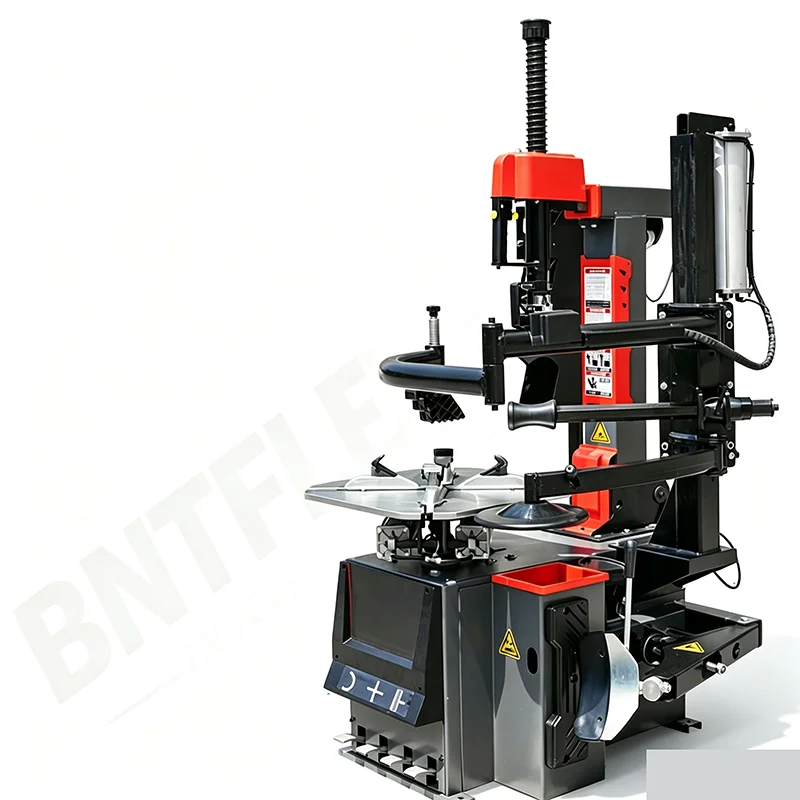F597 Automatic Back‑tilt Tire Changer with Helper Arm, Tyre Disassembly Machine, Auto Repair Equipment