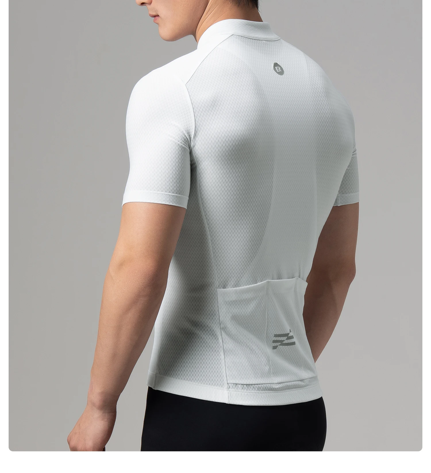 ROCKBROS Radtrikot Herren Sommer Atmungsaktiv Schnelltrocknend Fahrradshirt Leichtes Feuchtigkeitsableitendes MTB Rennrad T-Shirt – Detail 20