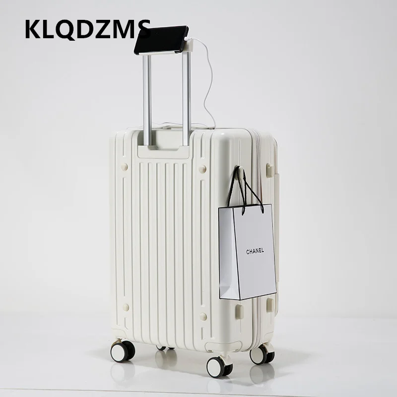 KLQDZMS USB Charging Suitcase 20