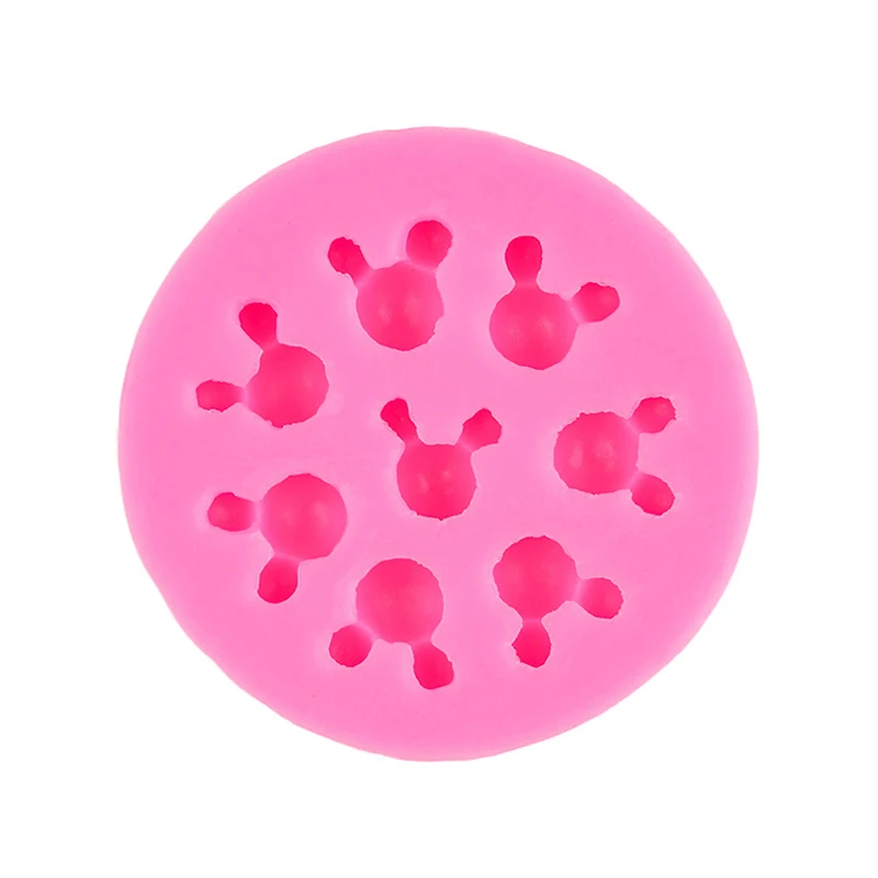 Four Mini Mouse Cooking Tools Chocolate Ice Silicone Mold For Baking Fondant Sugar Of Cake Decorating Kitchen Ware