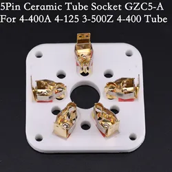 1PC U5G 5Pins Keramische Buis Socket GZC5-A Ventiel Basis Elektronenbuis voor 4-400A 4-125 3-500Z 4-400 Vacuümbuis Audio Versterker