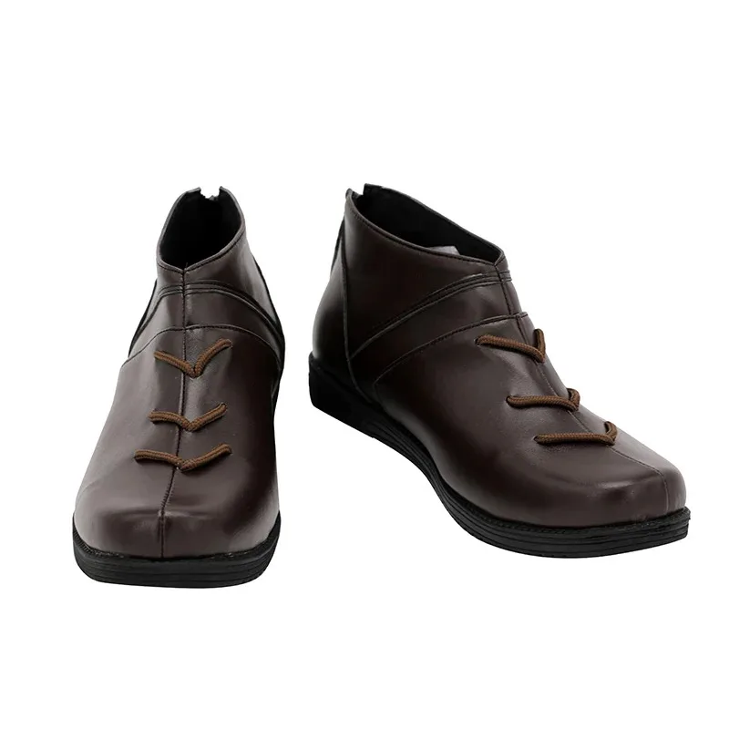 Game FF14 Final Fantasy Ardbert Cosplay Shoes Boots Halloween Accessorie Customized