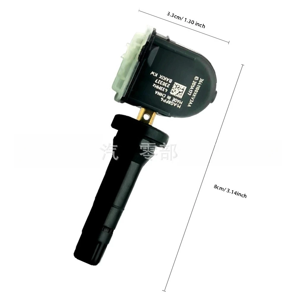 3641100XKV3AA 1/4pcs tpms Tire Pressure Sensor for Haval Beast HOVER H5 WINGLE 5 C30 for Tank 330 300 500 for Haval XY H5 433MHz