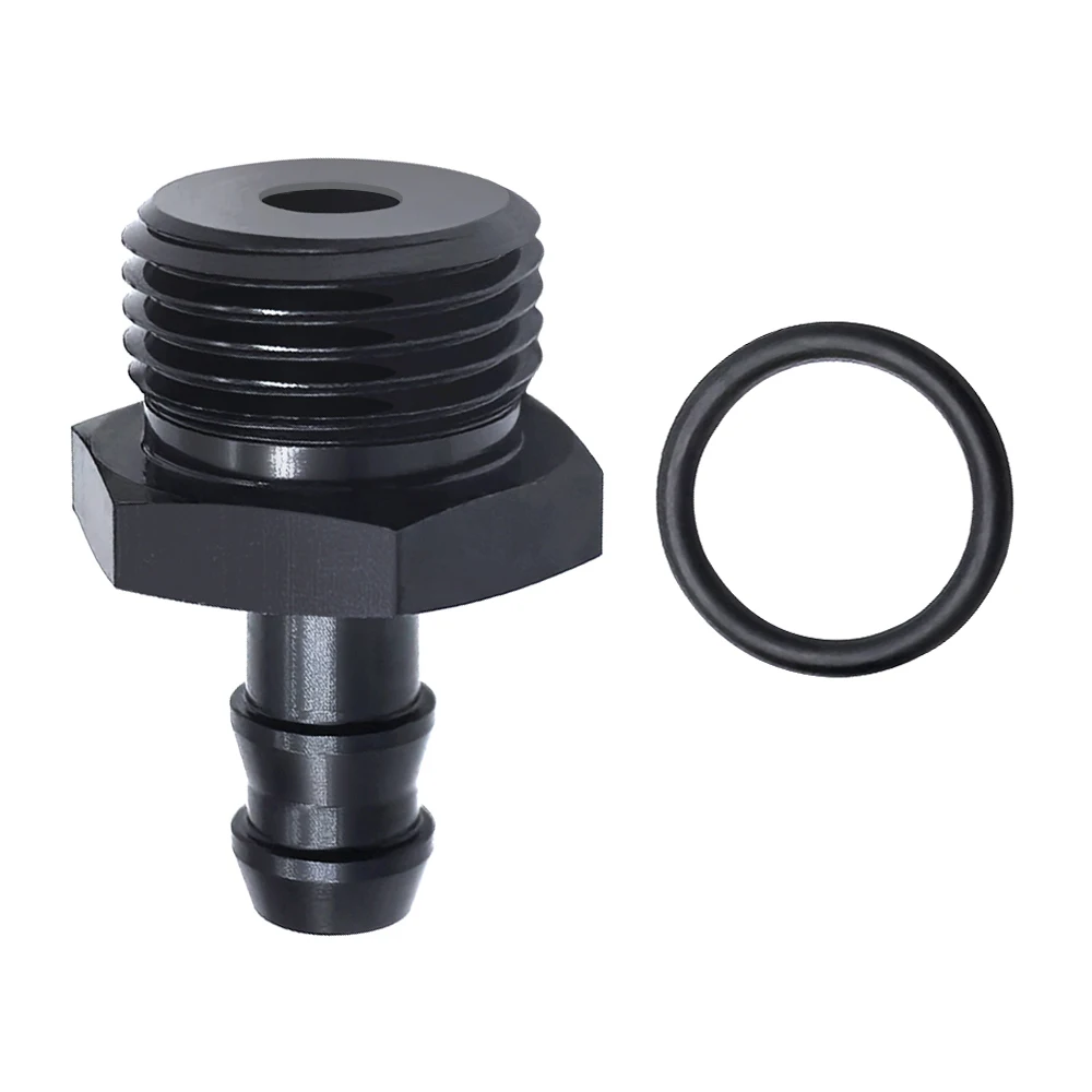 AN8 to 5/16 Fuel Hose Barb Adapter Push On Aluminum Racing Performance Fitting Auto Engine Cooling Kit