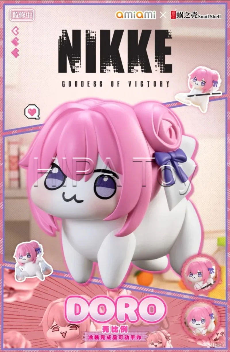 【In stock】HIPA Store 100% Original Snail Shell Goddess of Victory NIKKE Doro Mobile Suit Girl Cool Style PVC Anime Action Figure