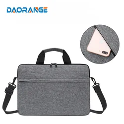 Laptop taschen Trage tasche für 13-15 Zoll Laptop und Tablet Schulter gurt haltbare wasser abweisende Stoff Business Casual School