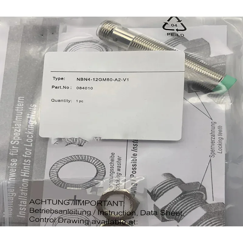 

Для Pepperl + Fuchs NBN412GM60A2V1 NBN4-12GM60-A2-V1 1 шт. новый датчик приближения