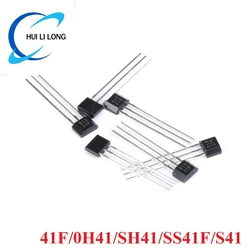 100pcs/5pcs 41F/ 0H41 / SH41 / SS41F/ S41 Bipolar Hall Element Sensor Vhicle Motor Electric Car Motor Hall Sensor